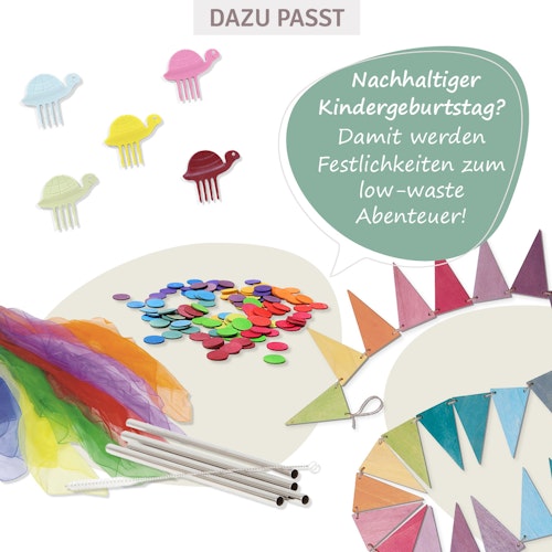 Totally Turtley 5er Set Piekser für Snacks