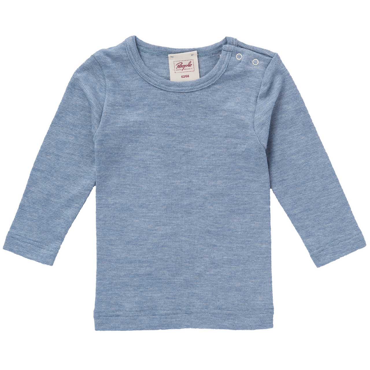 Wolle Seide Langarmshirt