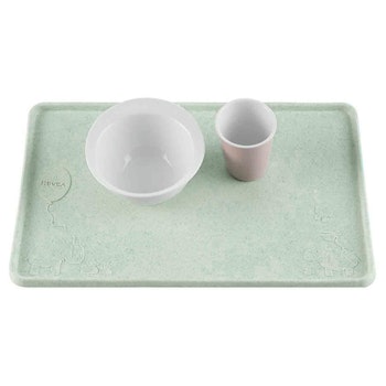 Tischset Naturkautschuk mit Saugnäpfen - Mint