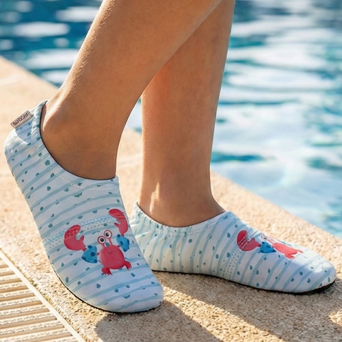 Badeschuhe Meermotiv