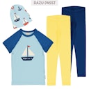 Vorschaubild Weiches Raglan T-Shirt Bagger hellgrün