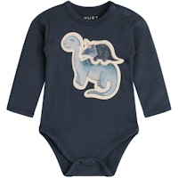 Body langarm Aufnäher Dino