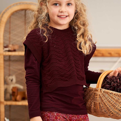 Edles Langarmshirt Puffärmel