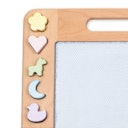 Vorschaubild Zaubermaltafel aus Holz für Kinder ab 3 (30 x 23 x 3 cm)