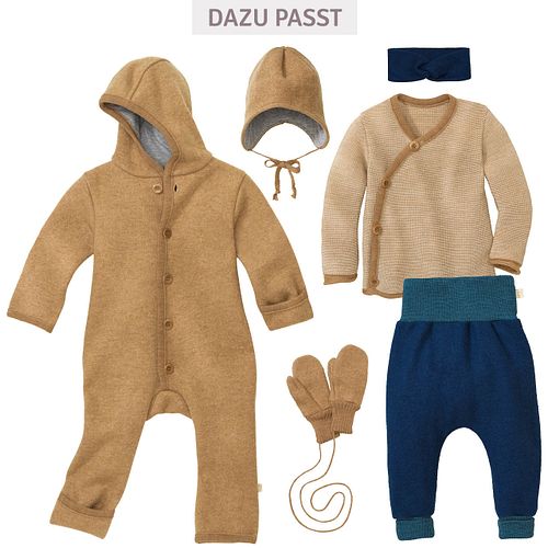 Strickjacke Disana Wickel langarm Schurwolle