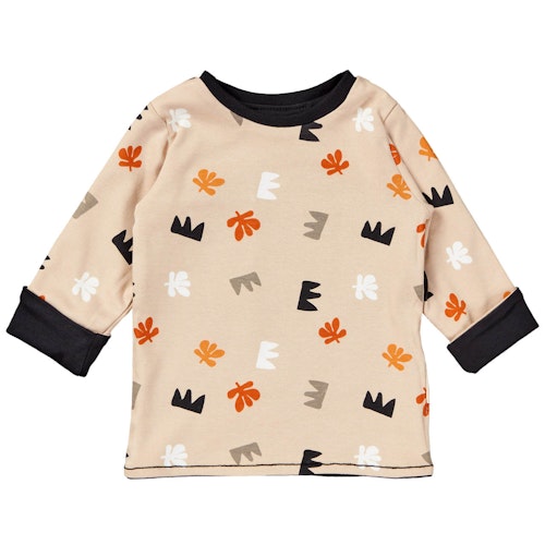 Navy orange Wendeshirt langarm Eisbären