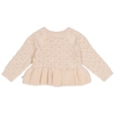 Vorschaubild Leichte Strickjacke Schößchen