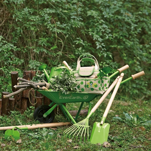 Hochwertiges Gartengeräte Set mit Gießkanne und Tasche