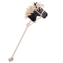 Vorschaubild Steckenpferd Holz Rappe