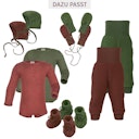 Vorschaubild Fäustel Handschuhe Fleece schilf-grün
