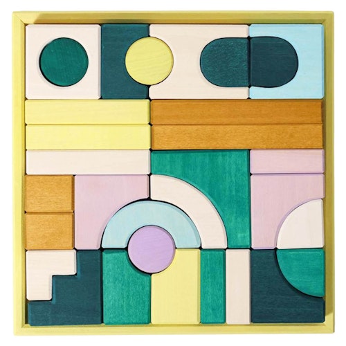 Kleiner Baukasten Movement 31 Elemente im Rahmen