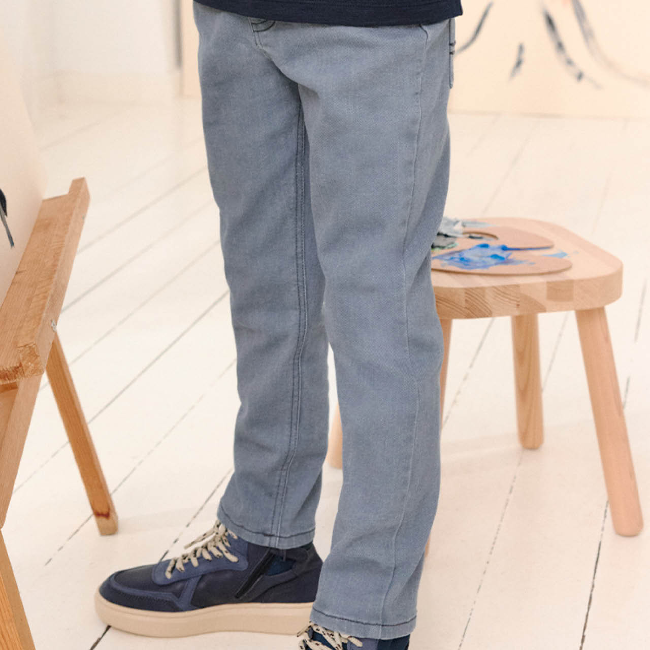 Edle Twill-Stretch Hose