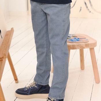 Edle Twill-Stretch Hose hellblau
