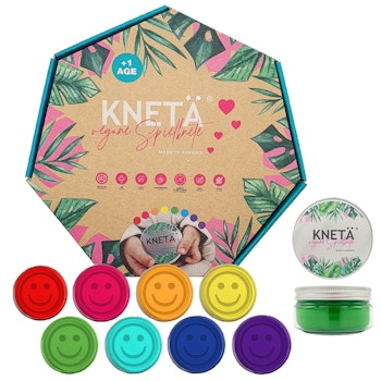 KNETÄ® 8er-Set Knete ab 1 Jahr, 125g Dosen