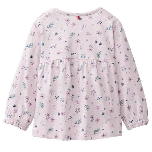 Süßes Langarmshirt Frühlingsprint