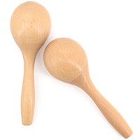 Maracas Paar aus Holz 14 cm ab 3 Jahre