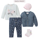 Vorschaubild Süßes Langarmshirt Frühlingsprint