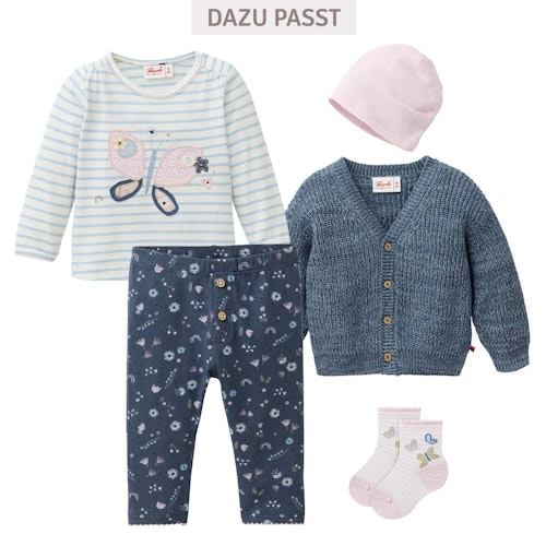 Süßes Langarmshirt Frühlingsprint