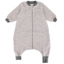 Vorschaubild Babyschlafsack Wollplüsch mit Füßen und Ärmeln