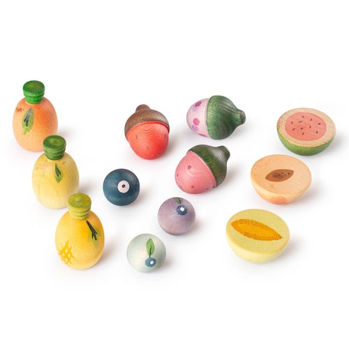 Fruits Set mit 12 Teilen