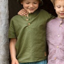 Vorschaubild Musselin Shirt kurzarm
