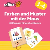 Kartensatz Farben und Muster mit der Maus ab 3-4 Jahren (ohne Lochkasten)