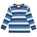 Vorschaubild Langarmshirt Streifen Frosch Aufnäher