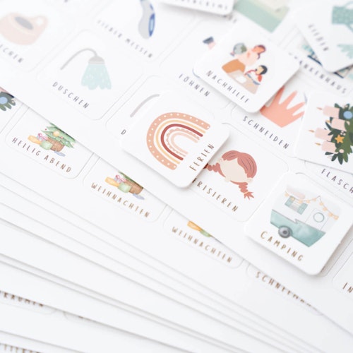 Routineplaner Weltall inkl. 525 Symbole