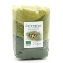 Vorschaubild Ostergras pflanzengefärbt & gekämmt 3 Grüntöne 50 g