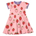 Vorschaubild Flatterkleid kurzarm mit Alloverprint 