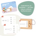 Vorschaubild Kartensatz Subtraktion bis 100 2. Klasse (ohne Lochkasten)