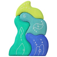 Casa Aqua Holz Häuschen 4-teilig
