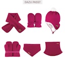 Vorschaubild Bio Baby Handschuhe in pink Gr. 80/86