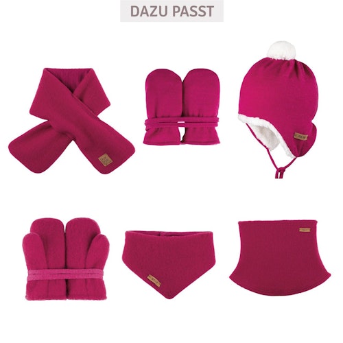 Bio Baby Handschuhe in pink Gr. 80/86