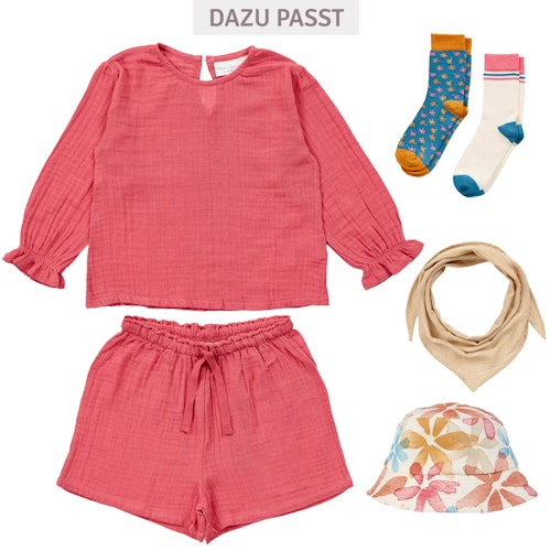 Musselin Kinder Shorts luftig