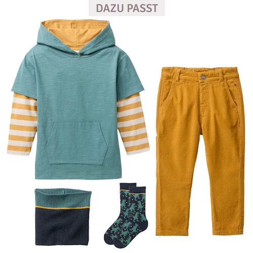 Langarmshirt Hoodiestyle