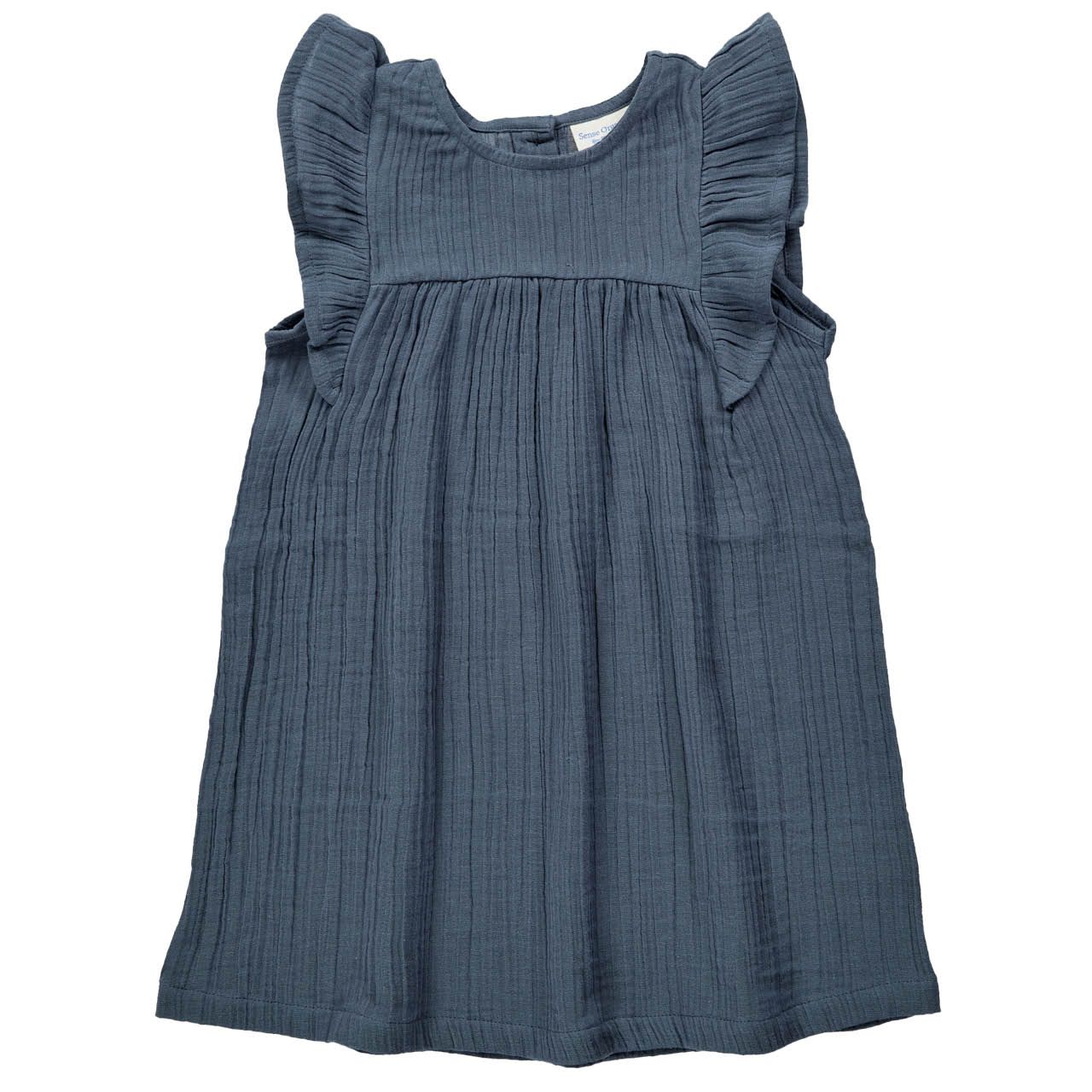 Kleid Sense Organics Musselin ohne Arm Uni