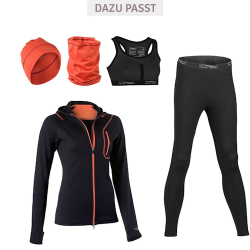Damen Kapuzenjacke mit Reißverschluss