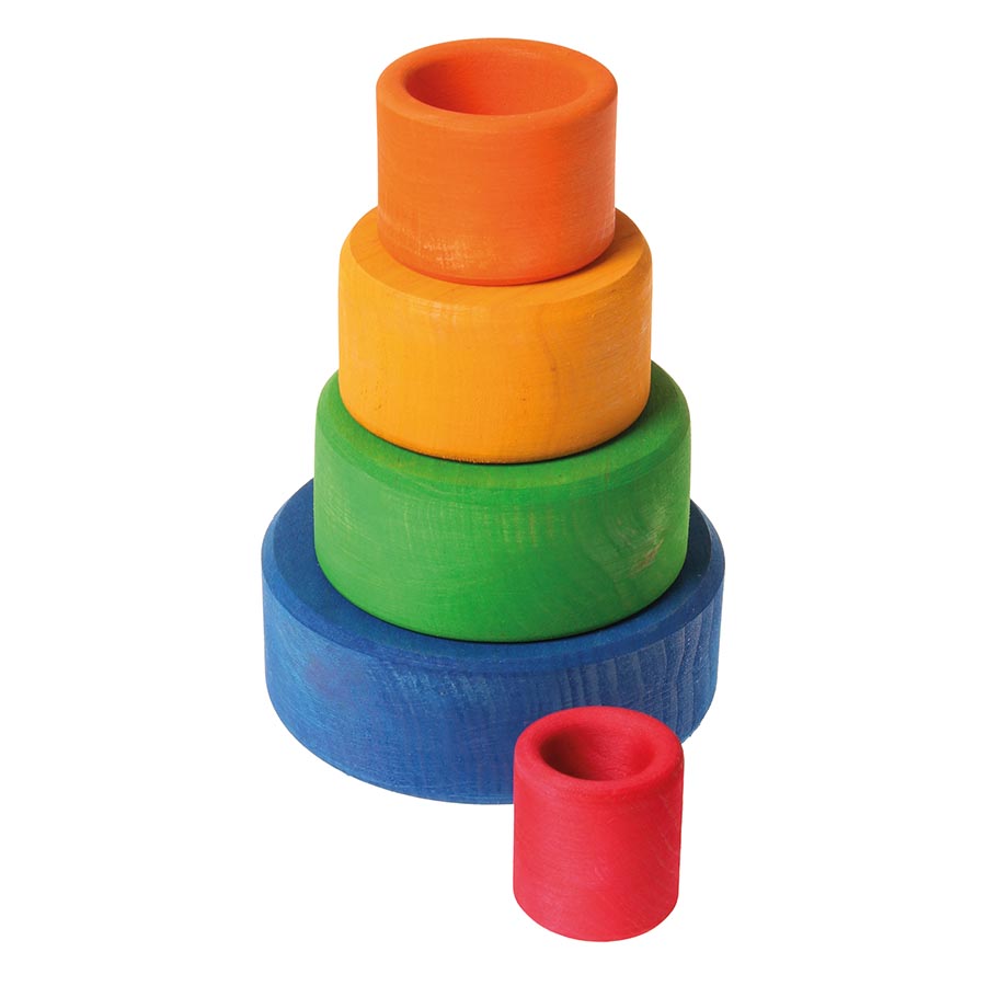 Holzschalen Set ab 1 Jahr blau