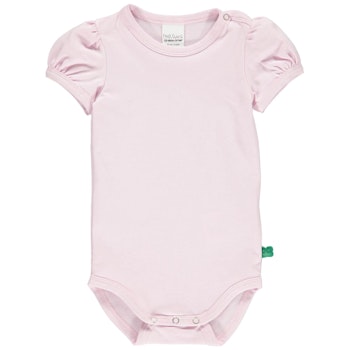 Basic Body kurzarm Puffärmel rosa