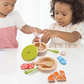 Kinder Kochset mit Topf und Pfanne