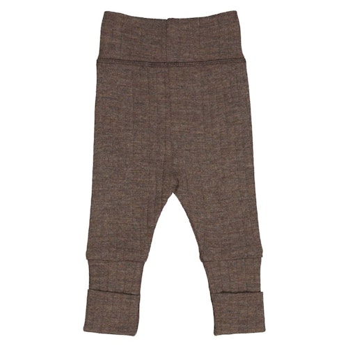 Gerippte Wolle Hose