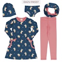 Vorschaubild Langarmkleid mit Taschen Einhörner