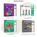 Vorschaubild Connetix Magnetbausteine Kugelbahn 114 Teile – bunt