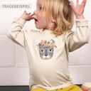 Vorschaubild Shirt Langarm Skater Leopard