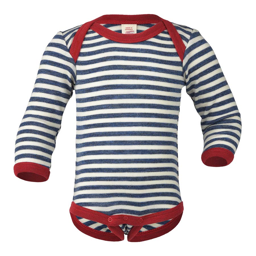 Baby Body langarm mit Druckknöpfen
