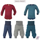 Vorschaubild Woll Fleece Hose Softbund