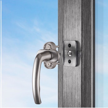 Fenster- und Balkontürsicherung in anthrazit
