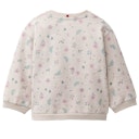 Vorschaubild Weiches Baby Sweatshirt große Blumen