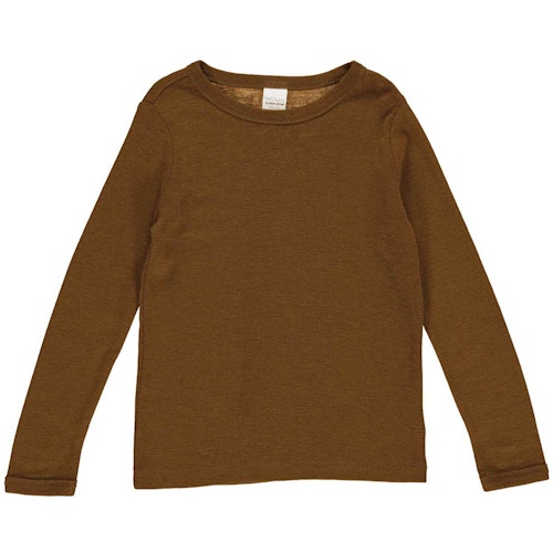 Langarmshirt Wolle